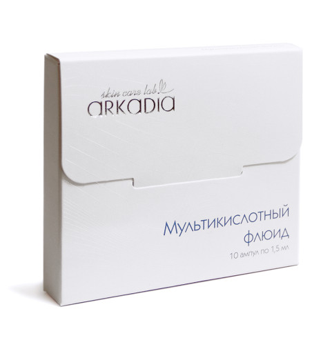 Arkadia Мультикислотный флюид, 10 x 1.5 мл Arkadia Мультикислотный флюид, 10 x 1.5 мл