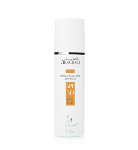 Arkadia Солнцезащитная эмульсия SPF30, 200 мл Arkadia Солнцезащитная эмульсия SPF30, 200 мл