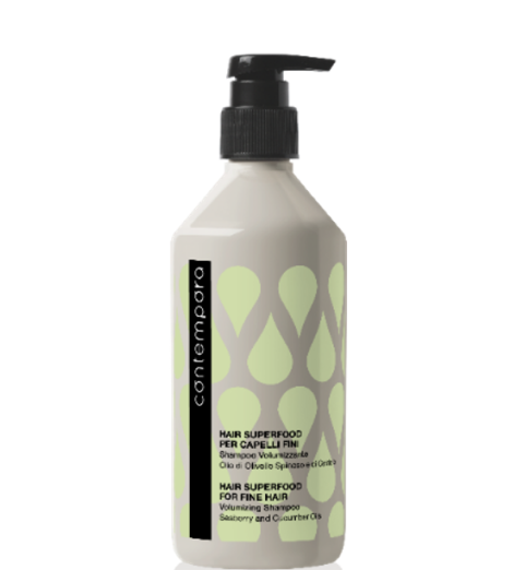 Barex Contempora Шампунь для придания объема с маслом Облепихи и Огуречным маслом, 500 мл Barex Contempora Шампунь для придания объема с маслом Облепихи и Огуречным маслом, 500 мл