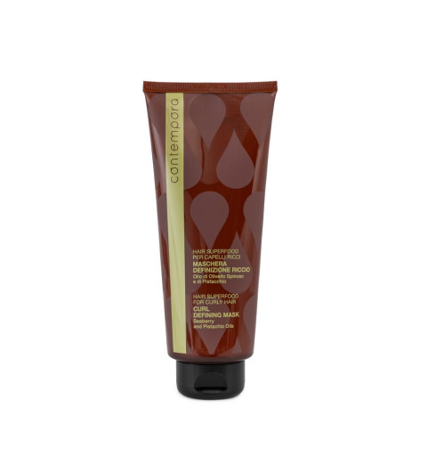 Barex Contempora Curl Defining Mask / Маска для формирования контура завитков с маслом облепихи и фисташковым маслом, 350 мл Barex Contempora Curl Defining Mask / Маска для формирования контура завитков с маслом облепихи и фисташковым маслом, 350 мл