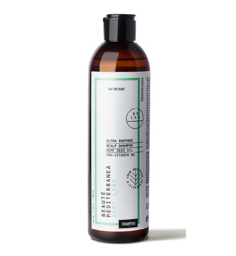 Beaute Mediterranea Ultra Soothed Scalp Shampoo Hemp Line / Ультрауспокаивающий шампунь для волос и кожи головы на основе масла семян конопли, 300 мл Beaute Mediterranea Ultra Soothed Scalp Shampoo Hemp Line / Ультрауспокаивающий шампунь для волос и кожи головы на основе масла семян конопли, 300 мл