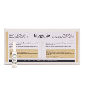 Biogenie (Биожени) A.C.P. Acide Hyaluronique / Ампулы с гиалуроновой кислотой (PH 6,1+-0,5), 10 ампул по 2 мл Biogenie (Биожени) A.C.P. Acide Hyaluronique / Ампулы с гиалуроновой кислотой (PH 6,1+-0,5), 10 ампул по 2 мл