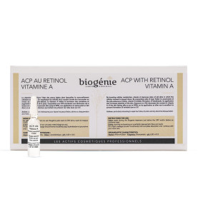 Biogenie (Биожени) A.C.P. Vitamine A / Ампулы с витамином А (PH 4,8+-0,5), 10 ампул по 2 мл Biogenie (Биожени) A.C.P. Vitamine A / Ампулы с витамином А (PH 4,8+-0,5), 10 ампул по 2 мл