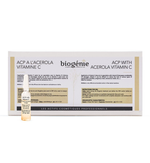 Biogenie (Биожени) A.C.P. Vitamine C / Ампулы с витамином С, 10 ампул по 3 мл