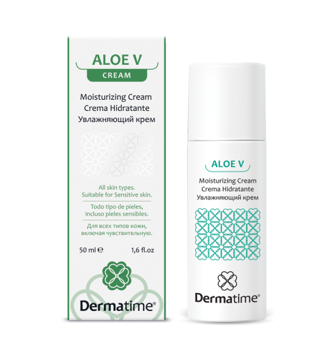 Dermatime Aloe V Moisturizing Cream / Увлажняющий крем, 50 мл