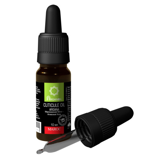 Diar Argana Arganoil Fruits Du Maroc / Масло для кутикулы, ногтей и рук с маслом арганы Марокканская мята-Атласский кедр, 10 мл