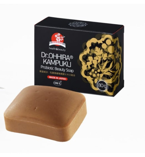 Dr.Ohhira Kampuku ОМ-Х / Мыло с пробиотиком, 80г Dr.Ohhira Kampuku ОМ-Х / Мыло с пробиотиком, 80г