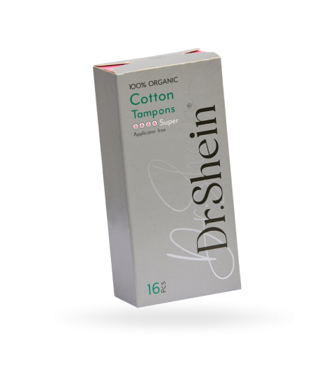 Dr.Shein Гигиенические тампоны без аппликатора Super, 16 шт Dr.Shein Гигиенические тампоны без аппликатора Super, 16 шт