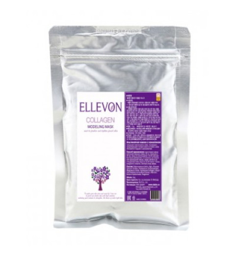 Ellevon (Эллевон) Modeling Mask Collagen / Альгинатная маска с коллагеном укрепляющая, 1000г Ellevon (Эллевон) Modeling Mask Collagen / Альгинатная маска с коллагеном укрепляющая, 1000г