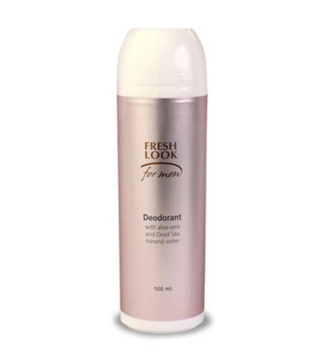 Fresh Look Deodorant for Men / Крем-дезодорант с алоэ-вера и минералами мертвого моря 100 мл.