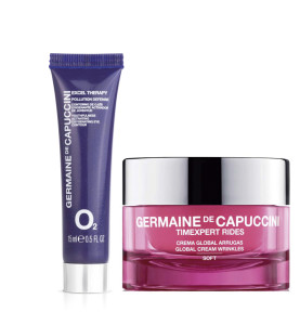 Germaine de Capuccini Набор Trendy Box: ET O2 Крем для кожи вокруг глаз + TE Rides Крем Soft для нормальной и комбинированной кожи, 15 мл+50 мл Germaine de Capuccini Набор Trendy Box: ET O2 Крем для кожи вокруг глаз + TE Rides Крем Soft для нормальной и комбинированной кожи, 15 мл+50 мл