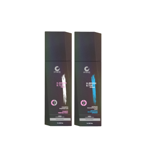 H-Tokyo Набор H-Brush B.Tox Plutinum (с синим пигментом), 2*500 мл H-Tokyo Набор H-Brush B.Tox Plutinum (с синим пигментом), 2*500 мл