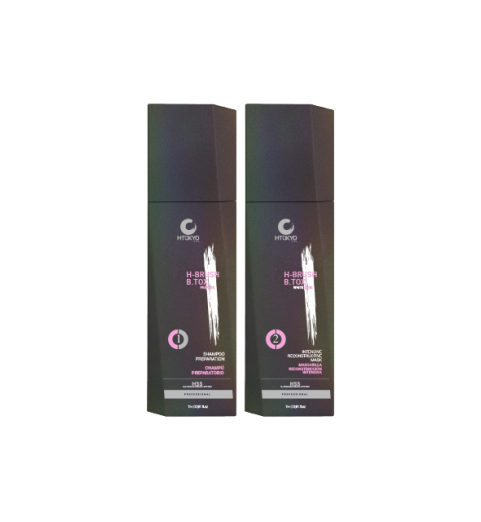 H-Tokyo Набор H-Brush B.Tox White Care (без пигмента), 2*1000 мл H-Tokyo Набор H-Brush B.Tox White Care (без пигмента), 2*1000 мл
