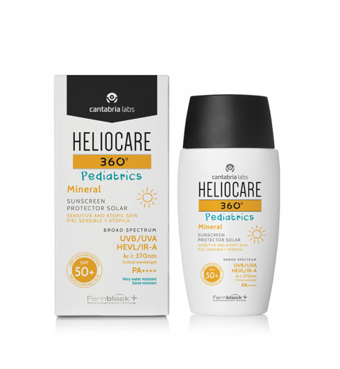 Heliocare 360º Pediatrics Mineral SPF50+ / Минеральный фотопротектор для детей, 50 мл Heliocare 360º Pediatrics Mineral SPF50+ / Минеральный фотопротектор для детей, 50 мл