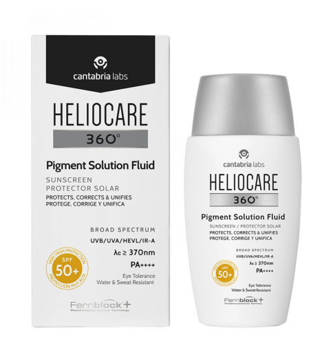 Heliocare 360º Pigment Solution Fluid / Солнцезащитный флюид "Защита от пигментации" SPF50+, 50 мл Heliocare 360º Pigment Solution Fluid / Солнцезащитный флюид "Защита от пигментации" SPF50+, 50 мл