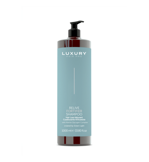 Luxury Hair Pro Relive Fortifaer Shampoo Hair Loss Adjuvant / Шампунь против выпадения волос, 1000 мл Luxury Hair Pro Relive Fortifaer Shampoo Hair Loss Adjuvant / Шампунь против выпадения волос, 1000 мл