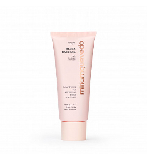 Miriam Quevedo Black Baccara Cellular Breathing Hair Multiplying Scrub Mask / Отшелушивающая маска, обеспечивающая клеточное дыхание, рост и объем волос, с экстрактом розы, 200 мл Miriam Quevedo Black Baccara Cellular Breathing Hair Multiplying Scrub Mask / Отшелушивающая маска, обеспечивающая клеточное дыхание, рост и объем волос, с экстрактом розы, 200 мл