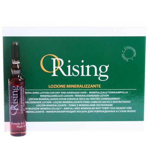 ORising Lozione Mineralizzante / Лосьон минерализующий для сухих и поврежденных волос, 12*10 мл ORising Lozione Mineralizzante / Лосьон минерализующий для сухих и поврежденных волос, 12*10 мл
