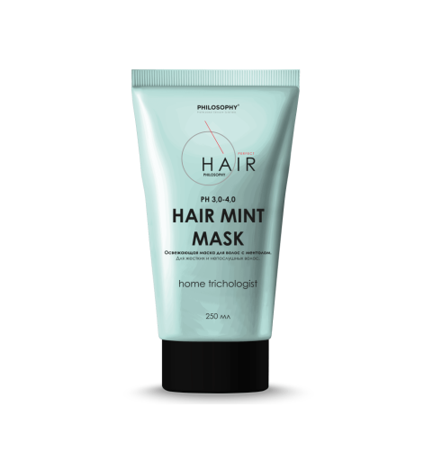 Philosophy Hair Mint Mask / Освежающая маска для волос с ментолом, 250 мл Philosophy Hair Mint Mask / Освежающая маска для волос с ментолом, 250 мл