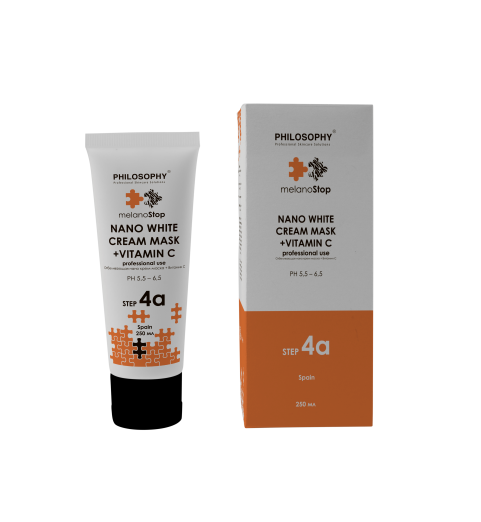 Philosophy Nano White Cream Mask + Vitamin C / Отбеливающая Нано Крем-Маска + Витамин С, 250 мл Philosophy Nano White Cream Mask + Vitamin C / Отбеливающая Нано Крем-Маска + Витамин С, 250 мл