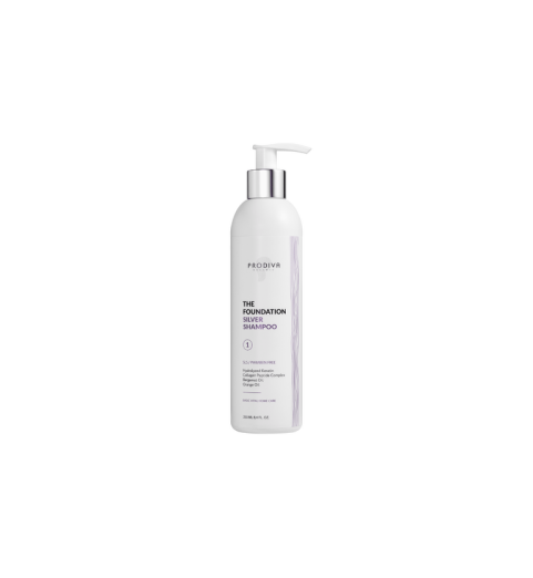 Prodiva The Foundation Silver Shampoo / Шампунь серебристый тонирующий для осветленных волос, 250 мл Prodiva The Foundation Silver Shampoo / Шампунь серебристый тонирующий для осветленных волос, 250 мл