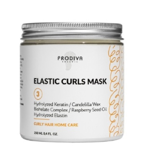 Prodiva Elastic Curls Mask / Маска для кудрявых и вьющихся волос, 250 мл Prodiva Elastic Curls Mask / Маска для кудрявых и вьющихся волос, 250 мл