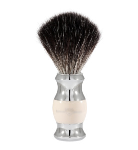 Edwin Jagger 21SB367CR Помазок слоновая кость, искусственный ворс Edwin Jagger 21SB367CR Помазок слоновая кость, искусственный ворс