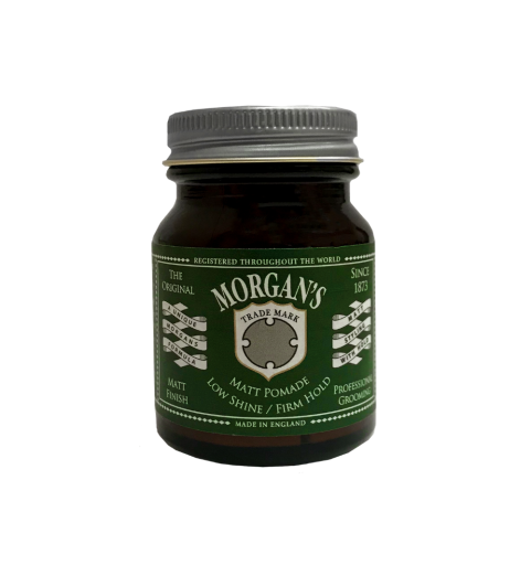 Morgans Matt Pomade / Матовая помада для укладки сильная фиксация, 50 г Morgans Matt Pomade / Матовая помада для укладки сильная фиксация, 50 г