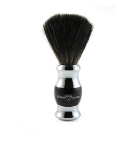 Edwin Jagger 21SB366CR Помазок черная смола, искусственный ворс Edwin Jagger 21SB366CR Помазок черная смола, искусственный ворс