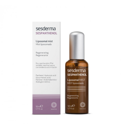 Sesderma Sespanthenol Liposomal Mist / Спрей-мист липосомальный восстанавливающий, 50 мл Sesderma Sespanthenol Liposomal Mist / Спрей-мист липосомальный восстанавливающий, 50 мл