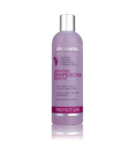 Spa Master Laminating Shampoo pH 4,5 / Ламинирующий шампунь с виноградом и чиа рH 4,5, 330 мл