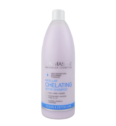 Spa Master Micellar Chelating Detox Shampoo pH 5,5 / Мицеллярный хелатирующий детокс шампунь, 970 мл Spa Master Micellar Chelating Detox Shampoo pH 5,5 / Мицеллярный хелатирующий детокс шампунь, 970 мл