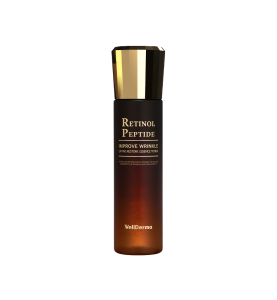 WellDerma Retinol Peptide Improve Wrinkle Lifting Restore Essence Toner / Омолаживающая пептидная тонизирующая эссенция на основе ретинола, 150 мл